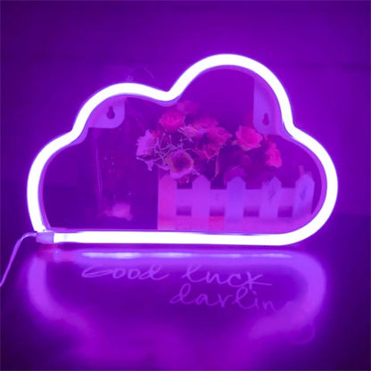 Cute Cartoon Cloud LED Neon Sign