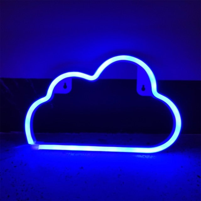 Cute Cartoon Cloud LED Neon Sign