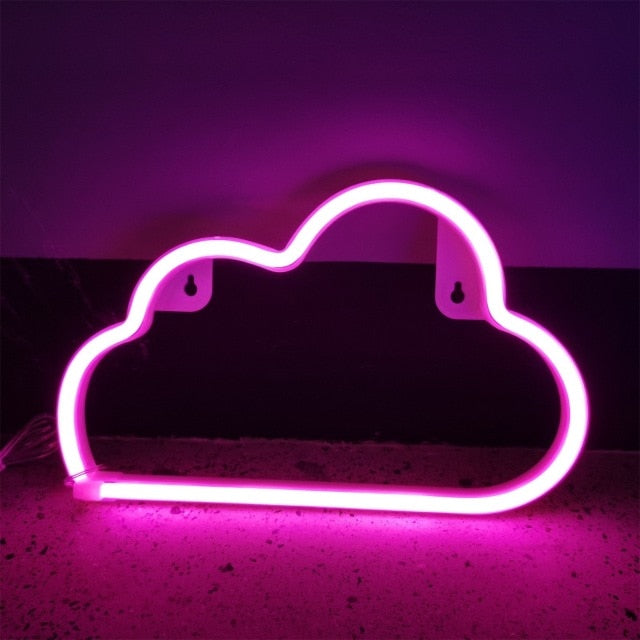 Cute Cartoon Cloud LED Neon Sign