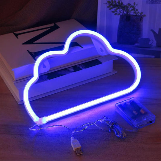 Cute Cartoon Cloud LED Neon Sign