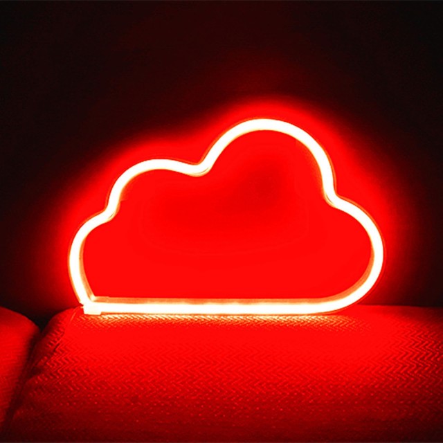 Cute Cartoon Cloud LED Neon Sign